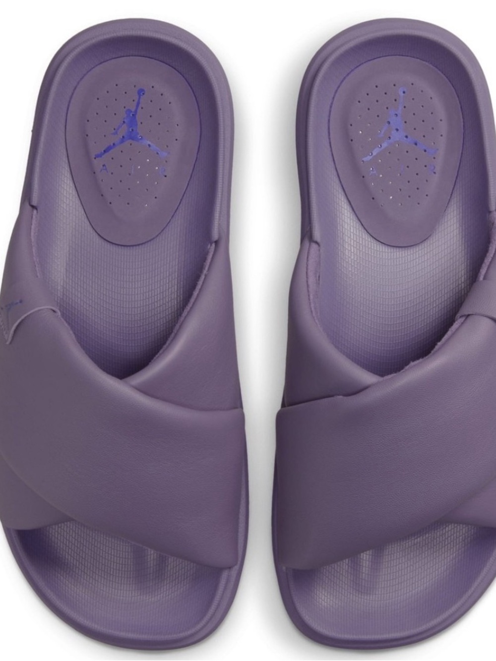 Purple Jordan Slide Sandals for Women